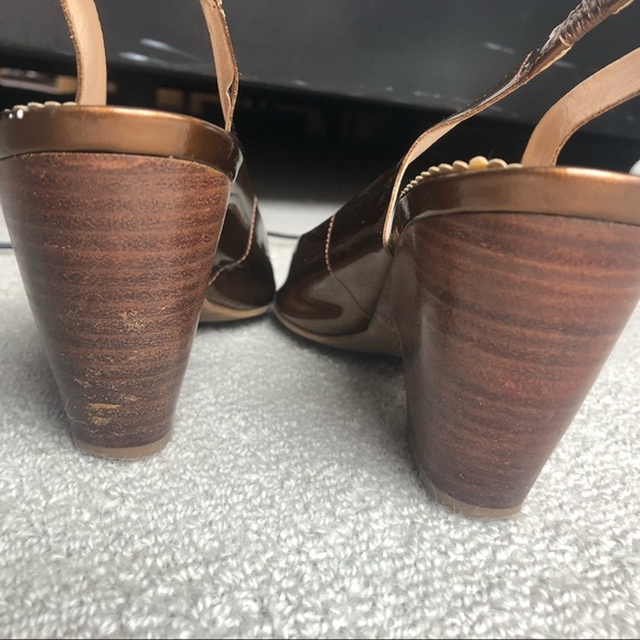 Franco Sarto Cooper Bronze Wedges - Picture 6 of 6